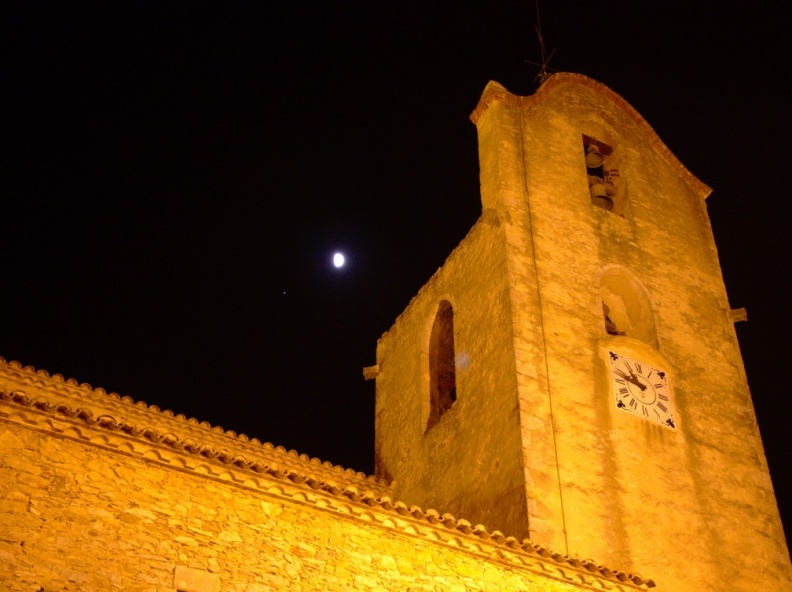 Torre de la iglesia de Begur