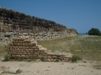 Muralla romana en Ampurias
