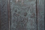 Detalle de la puerta del Monasterio de Guadalupe