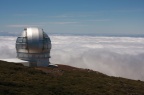 Telescopios en el Roque de los Muchachos