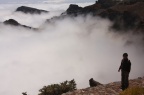 Mar de nubes en el Roque