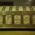 Cofre con paneles de marfil en el Monasterio de Yuso