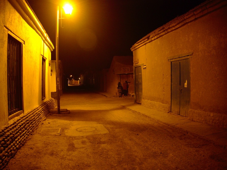 Calle en San Pedro de Atacama