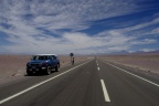 Carretera en Salar de Atacama