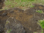 Petroglifo del hombre pajaro