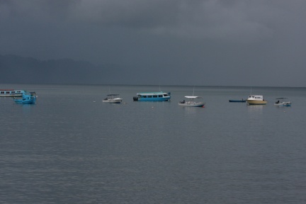 Vista de Golfo dulce en Puerto Jimenez