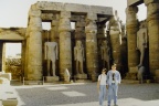 Javi y Pili en Luxor