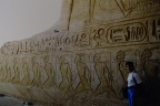 Detalle de grabados en Abu Simbel
