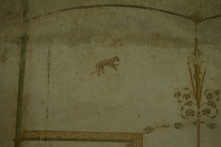 Leopardo Detalle de fresco