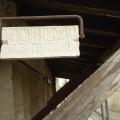 Cartel en calle de Erculano