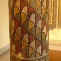 Mosaico sobre una columna