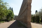 Muro en la Villa Adriana