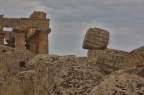 Templo derruido en Segesta