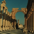 La grán columnta de Palmira
