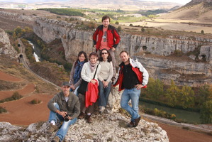 Todo el equipo en Castro de Monte Cildá